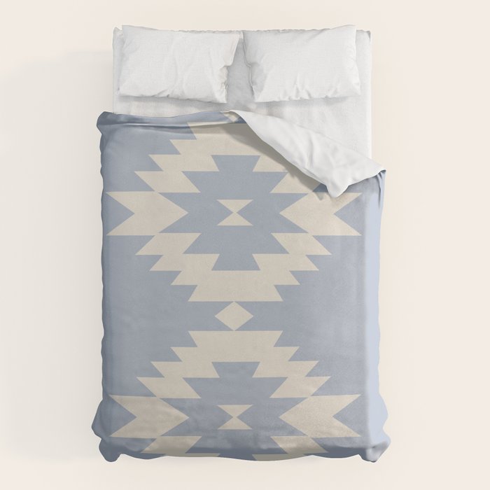 Southwestern Minimalism - Sky Blue Duvet Cover Gallery Image 6