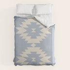 Southwestern Minimalism - Sky Blue Duvet Cover Gallery Image 6
