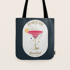 Daiquiri Cocktail Zodiac Sign Tote Bag Gallery Image 1