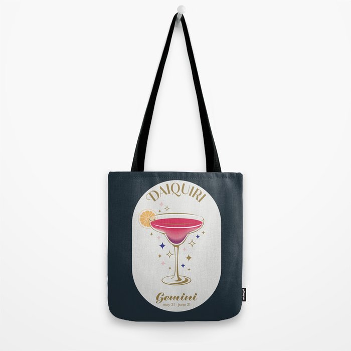 Daiquiri Cocktail Zodiac Sign Tote Bag Gallery Image 2