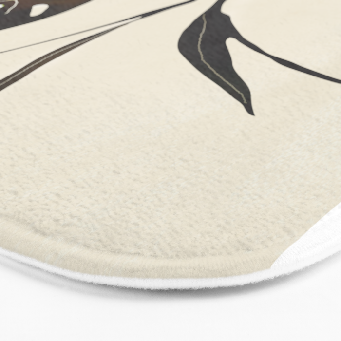 Monstera Decoration Bath Mat Gallery Image 3