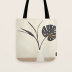 Monstera Decoration Tote Bag Gallery Image 1