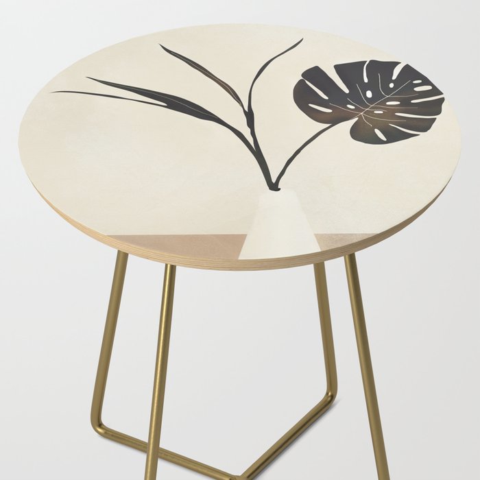 Monstera Decoration Side Table Gallery Image 2