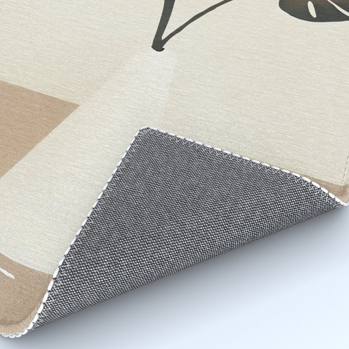 Monstera Decoration Rug Gallery Image 4