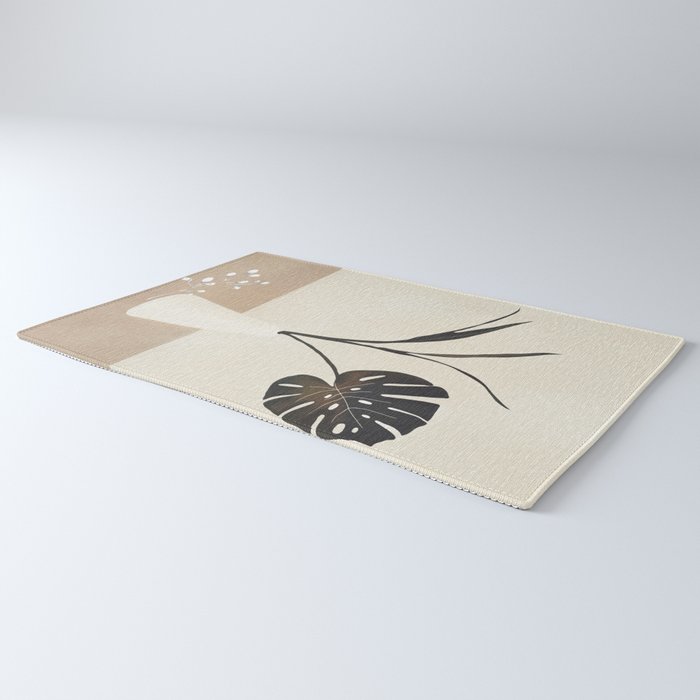 Monstera Decoration Rug Gallery Image 3