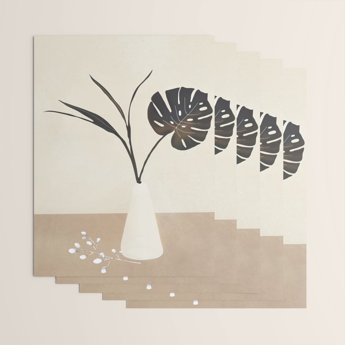 Monstera Decoration Wrapping Paper Gallery Image 3