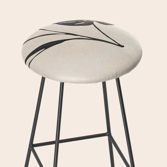 Monstera Decoration Stool Gallery Image 2