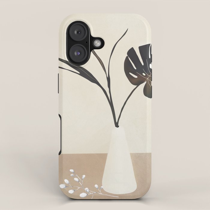 Monstera Decoration iPhone Case Gallery Image 1