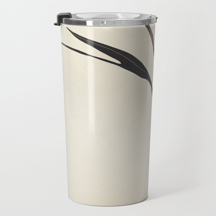 Monstera Decoration Travel Mug Gallery Image 3