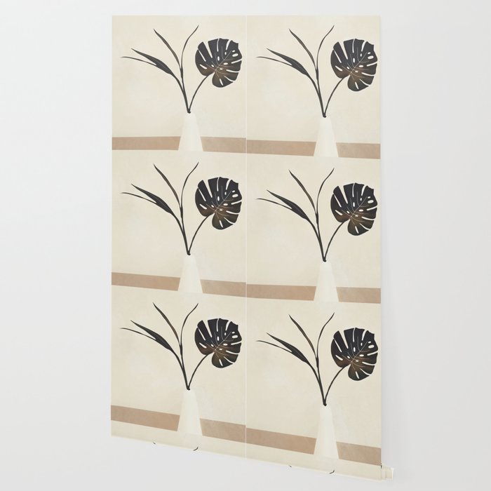 Monstera Decoration Wallpaper Gallery Image 2