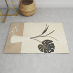 Monstera Decoration Rug Gallery Image 1