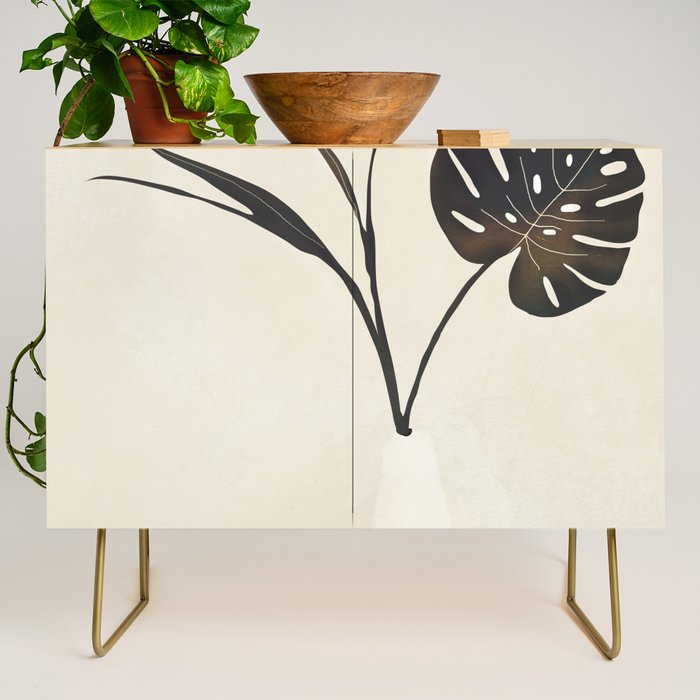 Monstera Decoration Credenza Gallery Image 1