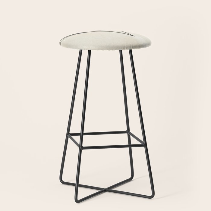Monstera Decoration Stool Gallery Image 1