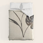 Monstera Decoration Comforter Gallery Image 6