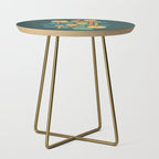 Bird in mid-century garden Side Table Gallery Image 1