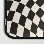 Black&White Checker Laptop Sleeve Gallery Image 3