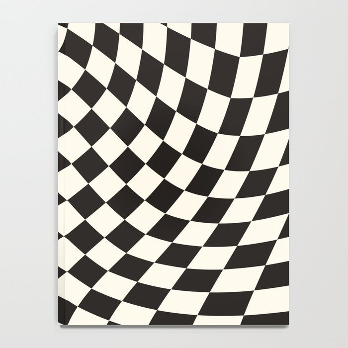Black&White Checker Notebook Gallery Image 4