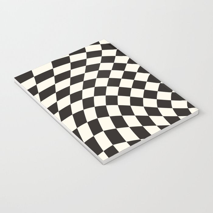 Black&White Checker Notebook Gallery Image 3