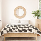 Black&White Checker Duvet Cover Gallery Image 3