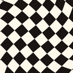 Black&White Checker Coffee Mug Gallery Image 2