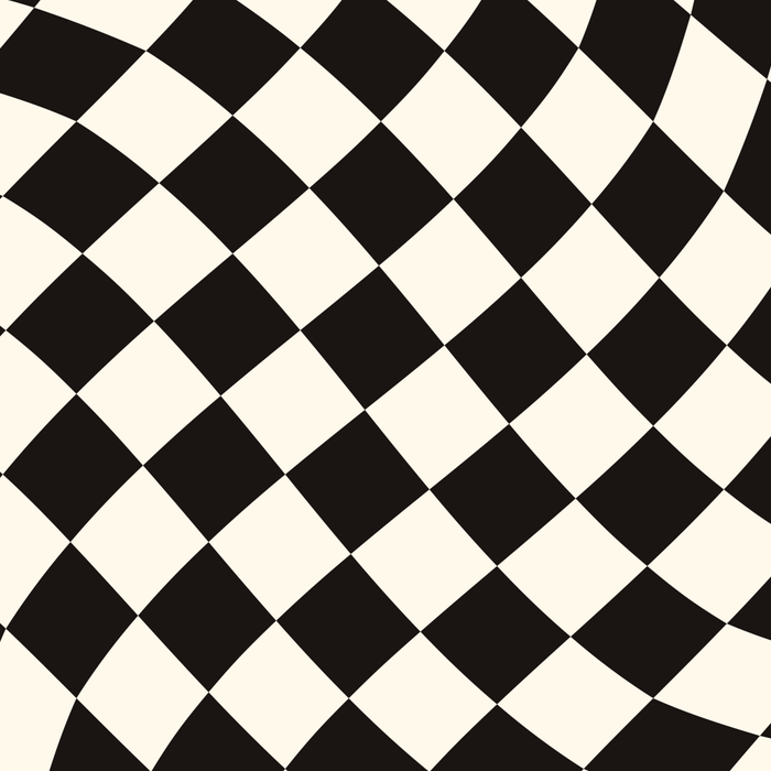 Black&White Checker Coffee Mug Gallery Image 2