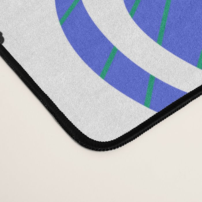 Abstract shape seamless pattern with colorful geometric doodles Desk Mat Gallery Image 4