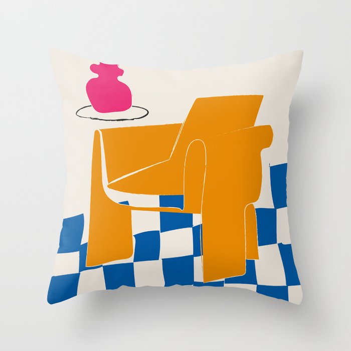 Chair Throw Pillow Gallery Image 6