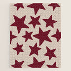 Wine Wonky Stars Jigsaw Puzzle Gallery Image 1