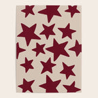 Wine Wonky Stars Poster Gallery Image 4