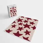 Wine Wonky Stars Jigsaw Puzzle Gallery Image 2