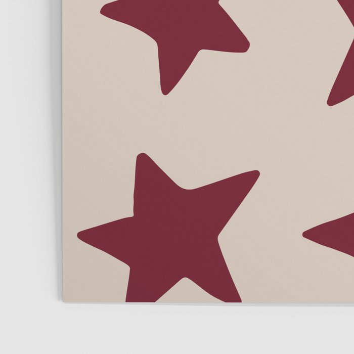 Wine Wonky Stars Poster Gallery Image 3