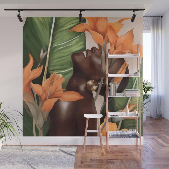 Ethereal Bloom Wall Mural Gallery Image 1