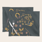 Floral Cheetah Placemat Gallery Image 1