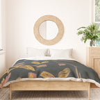 Floral Cheetah Duvet Cover Gallery Image 3