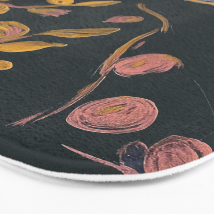 Floral Cheetah Bath Mat Gallery Image 3