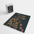 Floral Cheetah Jigsaw Puzzle Gallery Image 2