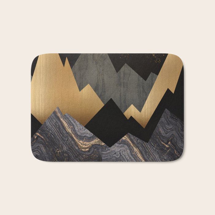 Metallic Night Bath Mat Gallery Image 1