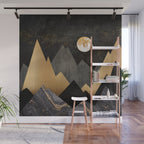 Metallic Night Wall Mural Gallery Image 1
