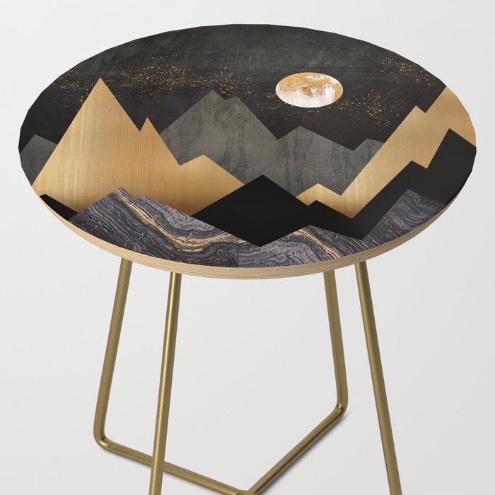 Metallic Night Side Table Gallery Image 2