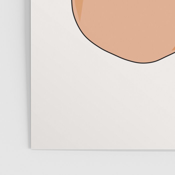 Howdy - Cowboy Hat Neutral Beige Poster Gallery Image 3