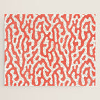 Living Coral Organic Pattern 2 Jigsaw Puzzle Gallery Image 1