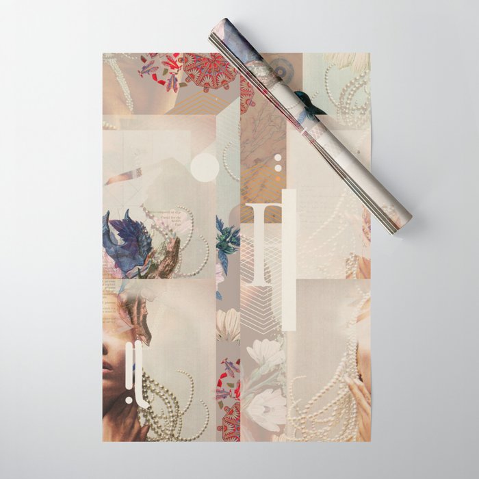 Fractionalized Elegance Wrapping Paper Gallery Image 1