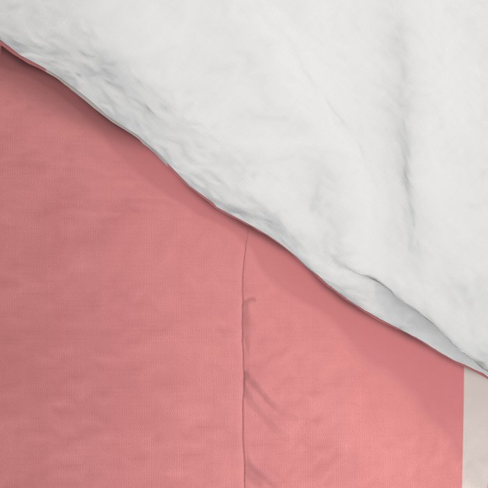 Pink Plant Abstract Landscape Comforter Gallery Image 4