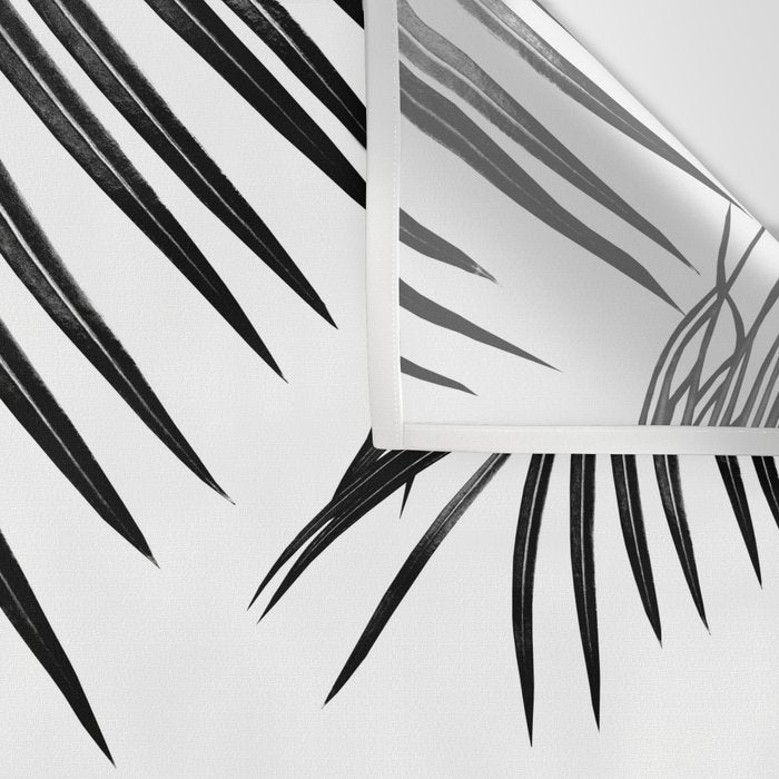 Black Palm Leaves Dream #1 #tropical #decor #art #society6 Wall Tapestry Gallery Image 3