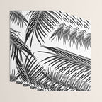 Black Palm Leaves Dream #1 #tropical #decor #art #society6 Wrapping Paper Gallery Image 3