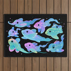 Chimaera - dark Outdoor Rug Gallery Image 1