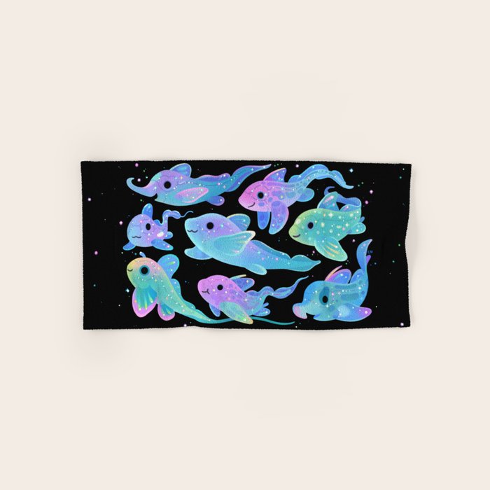 Chimaera - dark Bath Towel Gallery Image 1