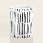 Boho Wall Art, Black and White, Line Art Coffee Mug Gallery Image 4