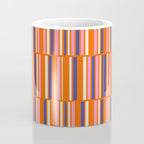 Pop Mod Color Boxes Geometric Retro Contemporary Pattern Orange Blue Pink Coffee Mug Gallery Image 4