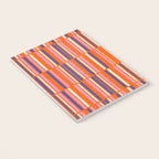 Pop Mod Color Boxes Geometric Retro Contemporary Pattern Orange Blue Pink Notebook Gallery Image 3